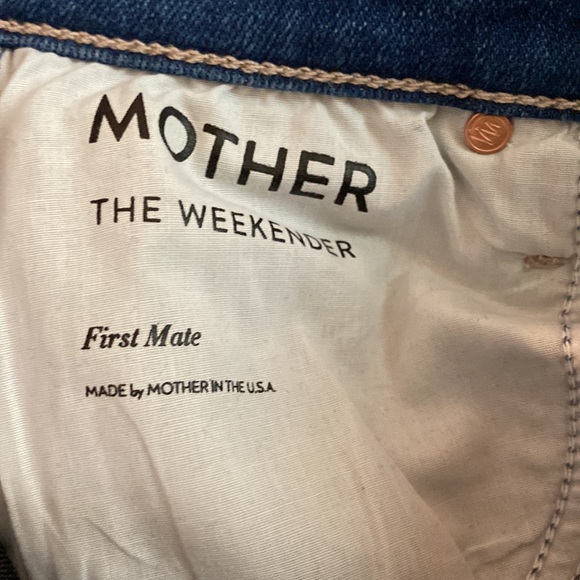 NWT Mother the Weekender jeans in first mate size 26 - Picture 6 of 7